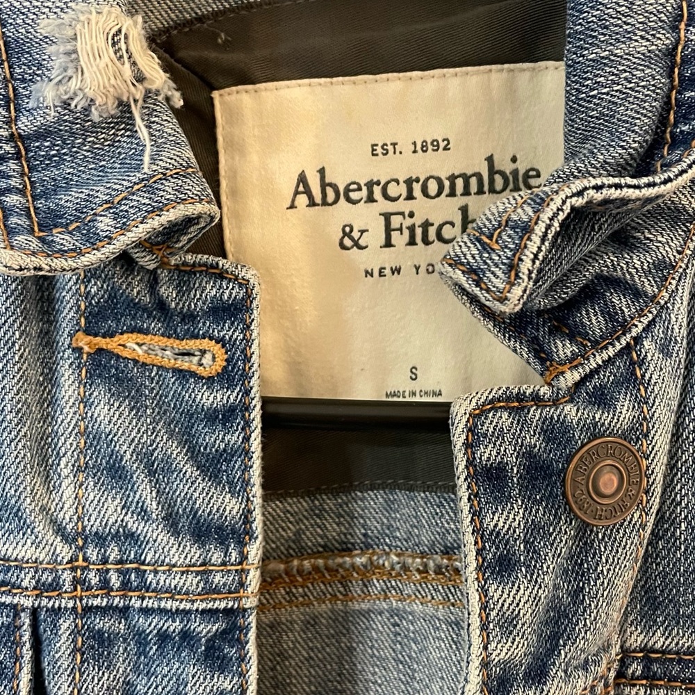 Jean jacket by Abercrombie and Fich